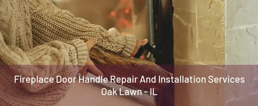 Fireplace Door Handle Repair And Installation Services Oak Lawn - IL